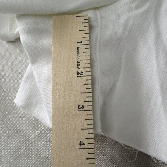 Universal Thread‎ Denim Short Women's 20W White High Rise Cotton Blend 5-Pockets - Picture 7 of 9
